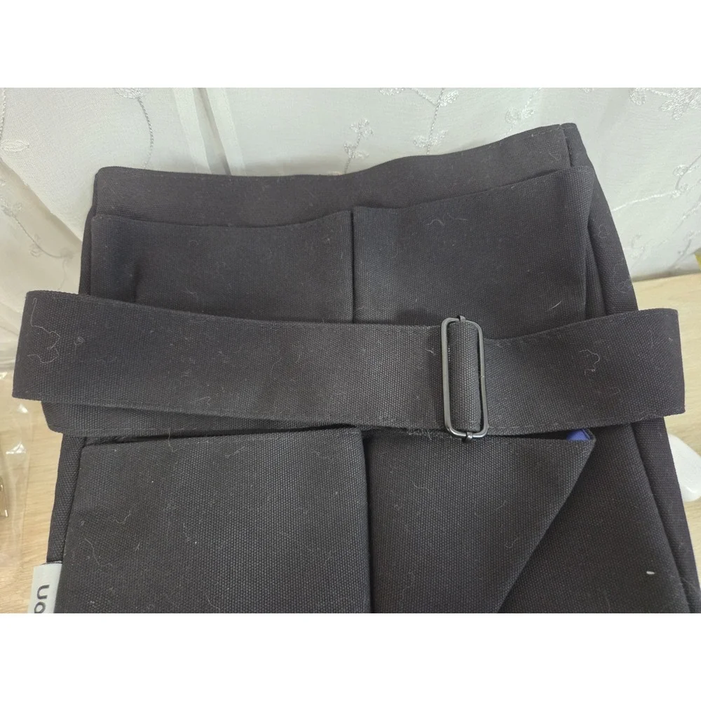 Dyson Tool Storage Back Black with Blue Lining Side pockets Shoulder Strap